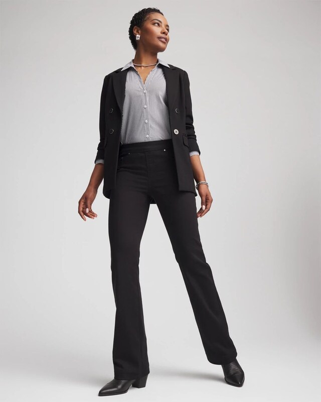 Pull-On Slim Bootcut Jeggings - image 2